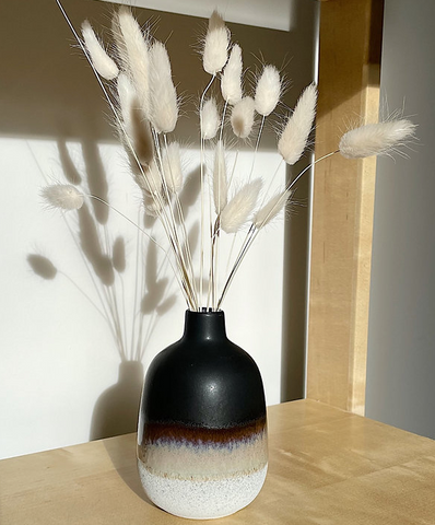 Black Ombre Vase